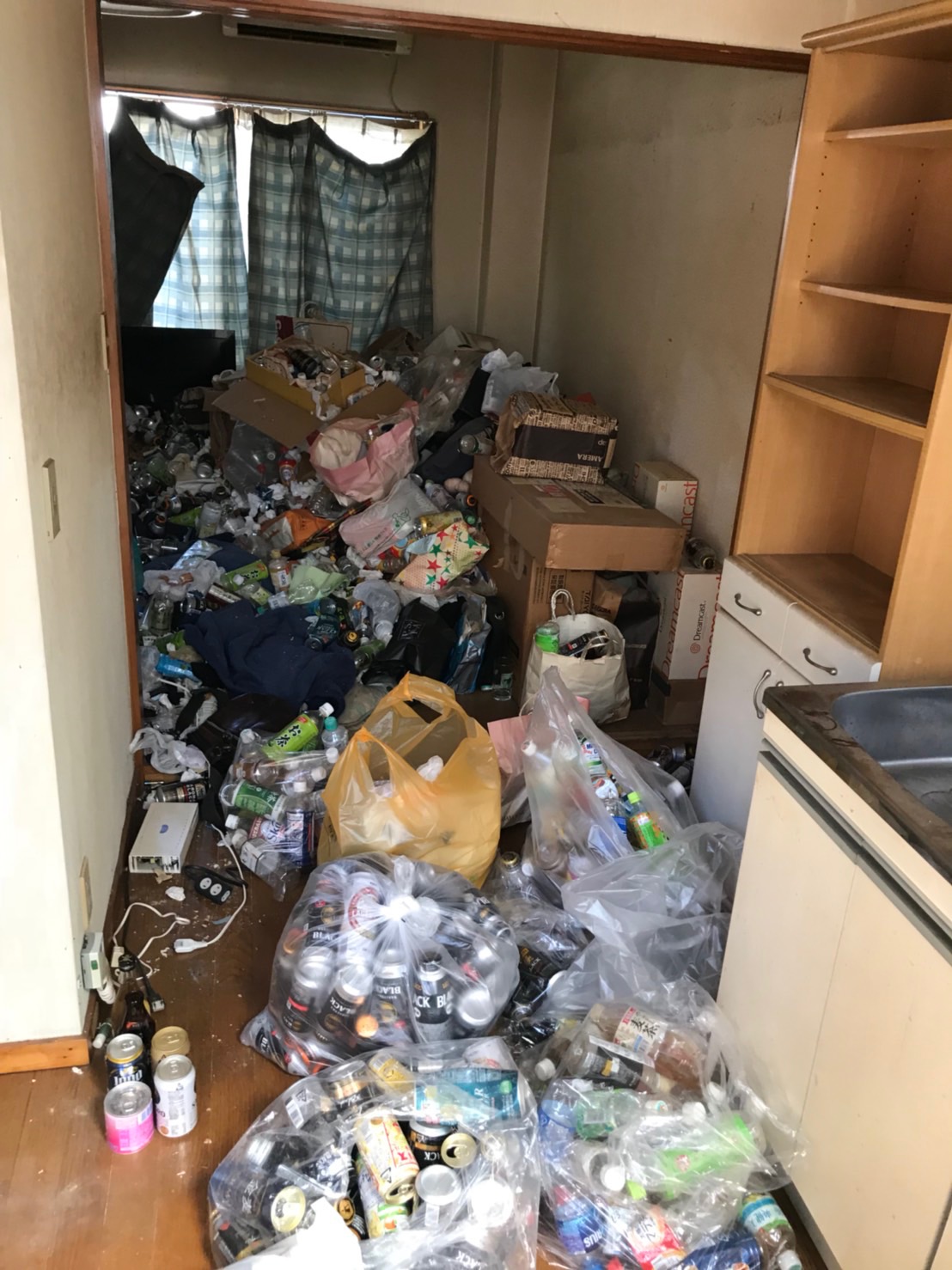回収前 回収前