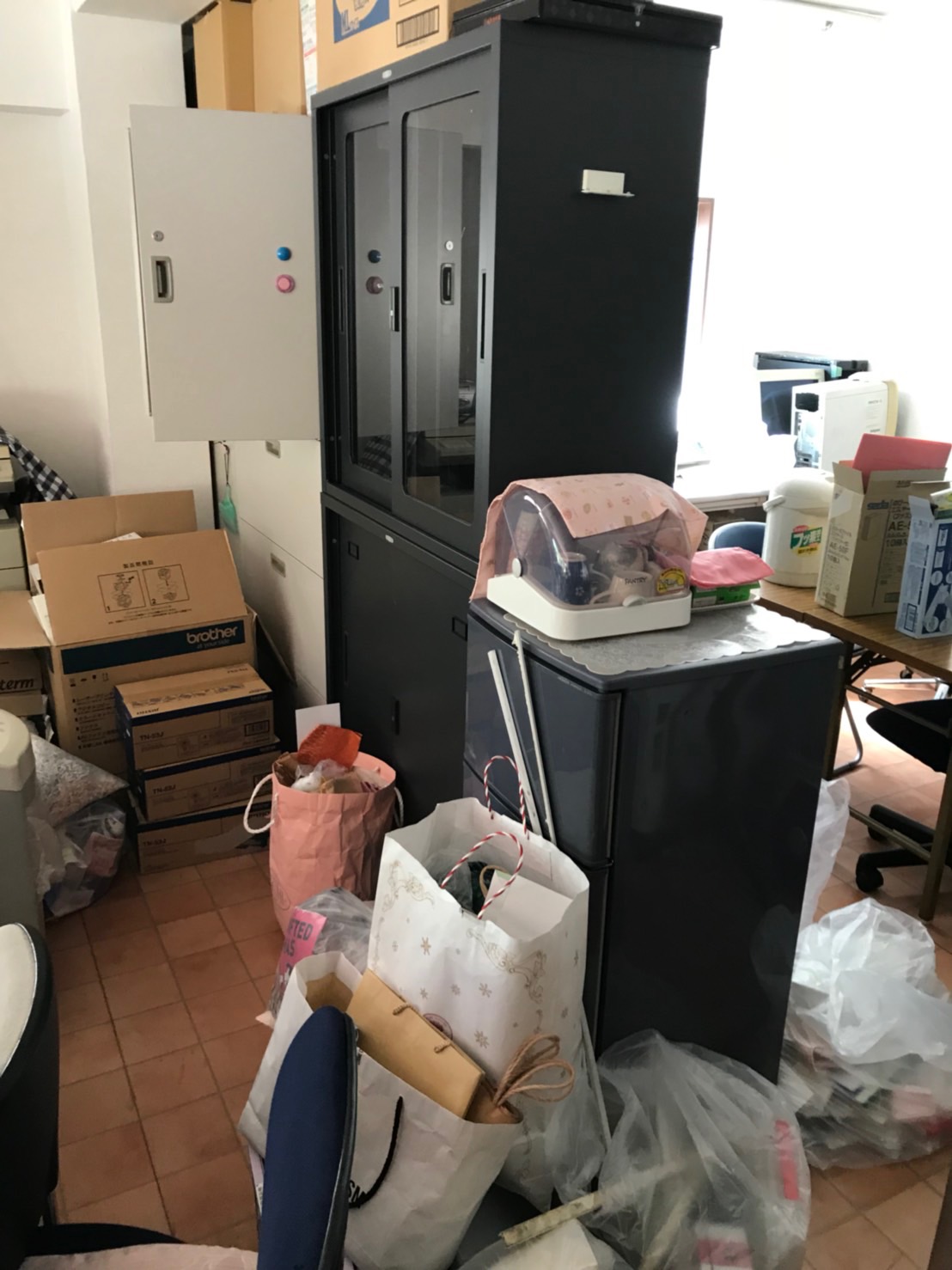 回収前 回収前